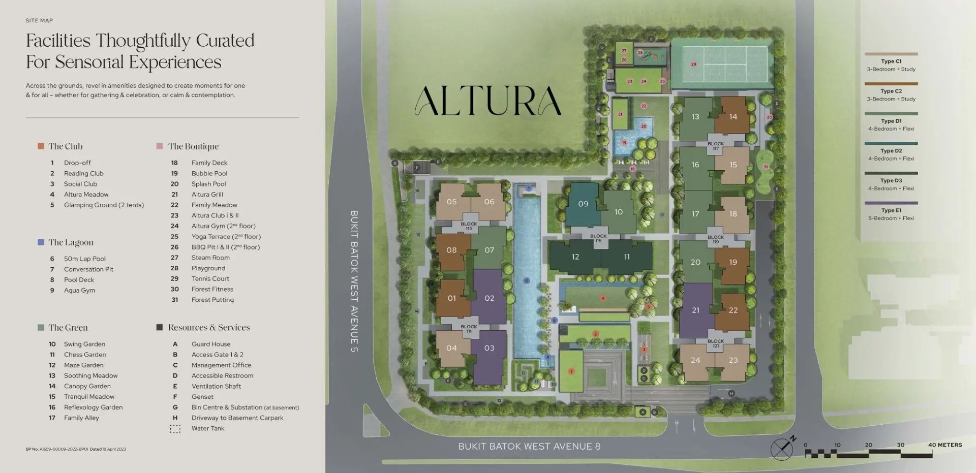 Altura siteplan